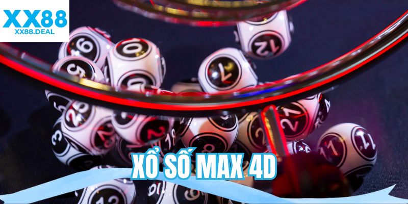xổ số max 4D